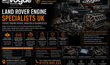 Land Rover Engine Specialists UK | Vogue Technics Grays Engine Repair Experts